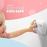 kidoola Pack of 24 Socket Covers for UK Type G Plugs White view 6