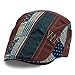 UPhitnis Cotton Newsboy Hats | Stripe, Camo, Check | Stylish Ivy Flat Cap for Men & Women