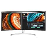 LG 34WK95C-W 34 Inch Curved UltraWide QHD Nano IPS Monitor with VESA DisplayHDR 400, Silver