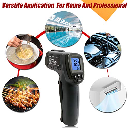 Infrared Thermometer Gun Surpeer, Upgrade Digital Laser Temperature Gun