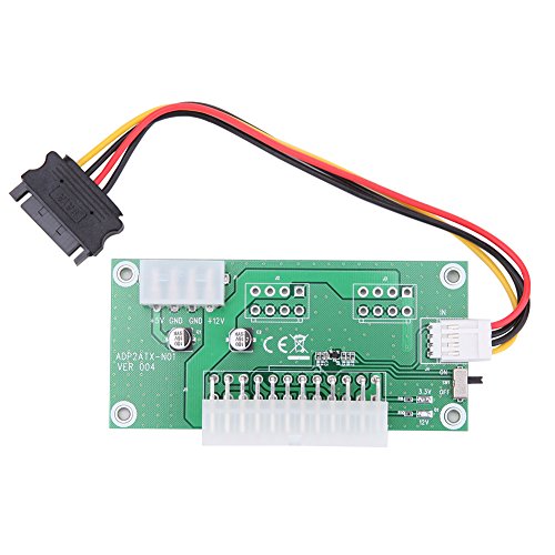 ATX 24-Pin PSU Multiple Power Supply Adapter,FDD To SATA Cable - Mining Expanded Ded