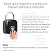 Fingerprint Padlock, Alloet Waterproof Keyless Anti-Theft Padlock, Suitable for Door, Cabinet, Backpack, Cargo, Bike, Luggage, Support USB Charging