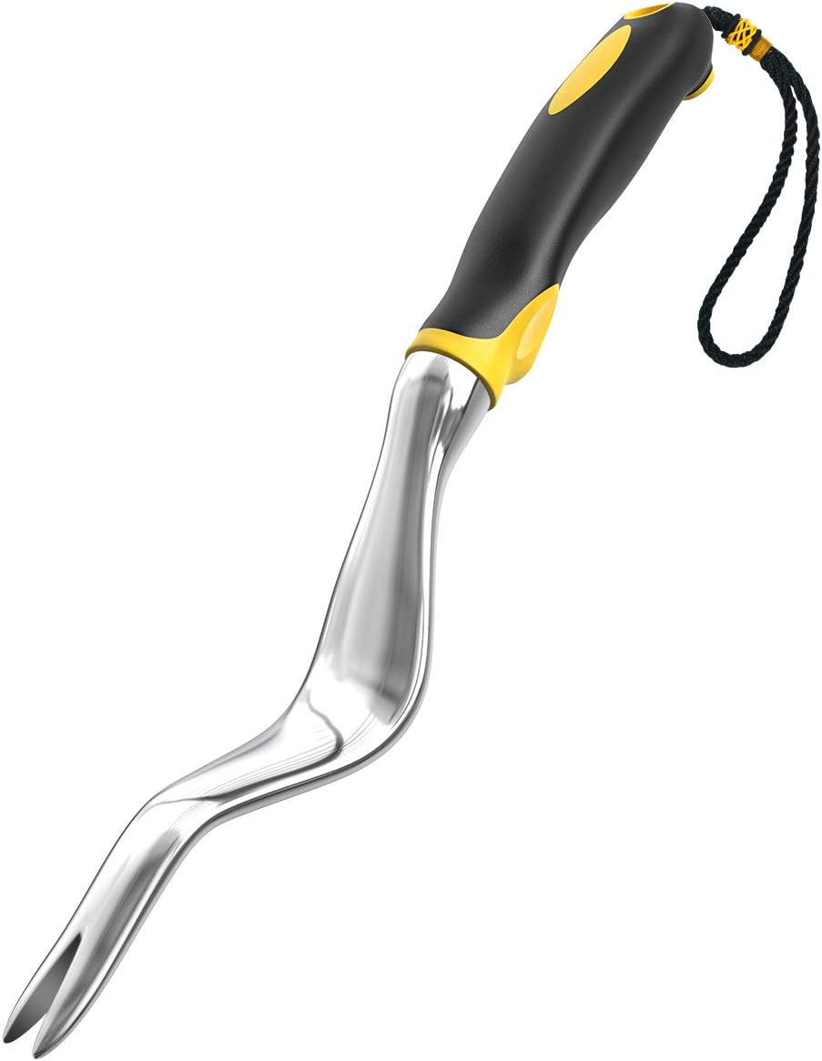 Chogem Garden Hand Weeder, Dandelion Digger Weeding Removal Tool Ergonomic Handle Weed Puller with Hanging String for Gardening Lawn Farmland Yard : Garden & Outdoor