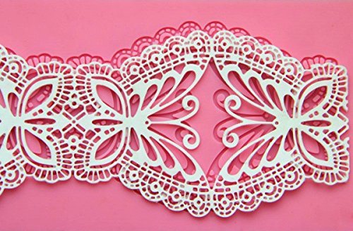 Butterfly baking Fondant sugar lace Silicone Mat wedding Cake Decorating mold edible Lace Embossed Sugarcraft Tools for cupcake topper decoration Anyana