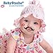 Funny Baby Pacifier Cute Kissable Mustache Pacifier For Babies and Toddlers Unisex - BPA Free Latex Free made With High Quality Silicone - Barber Black - By BabyStache