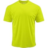 DRIEQUIP Men's Big & Tall Short Sleeve Moisture Wicking Athletic T-Shirts XS-6XL and Tall Sizes