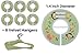 Baby Closet Dividers for boy and girl infant (6 Dividers+ 6 Hangers) Gender Neutral Nursery Clothes Organization |Baby Clothes Organizer| Baby Clothes Separator (Size Newborn-24/month) Closet Dividers