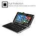 Fintie Keyboard Case for 2016 NuVision TM800W560L/2017 NuVision TM800P610L/Solo 8