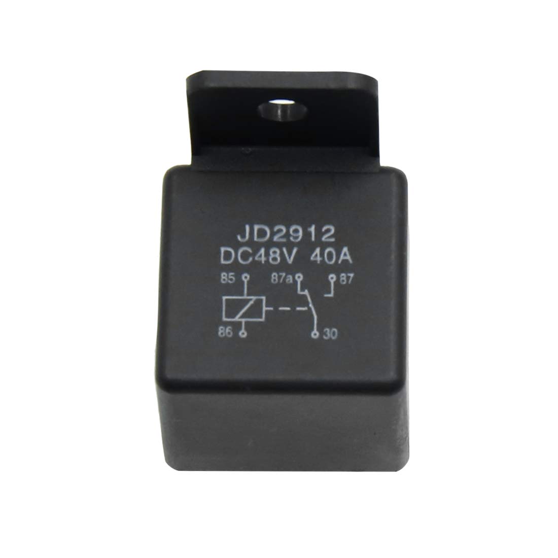 uxcell DC 48V 40A SPDT Automotive Car Relay 5 Pin 5 Wires w/Harness Socket Plug