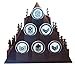 DECOMIL - Pyramid Shaped Military Challenge Coin & Poker/Casino Chip Display Solid Wood - Cherry Finish