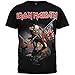 Iron Maiden T-shirt Trooper Tee British Flag