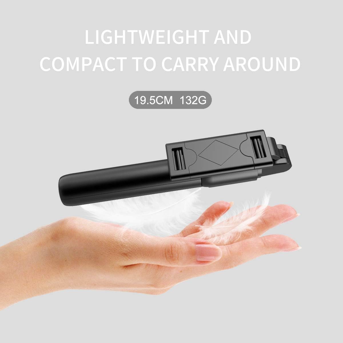Selfie Stick, Extendable Selfie Stick with Wireless Remote and Tripod Stand, Portable, Lightweight, Compatible with iPhone XR/iPhone 11/11 Pro/iPhone Xs/iPhone X/Galaxy Note 10/S20/Google/Huawei, More: Camera & Photo