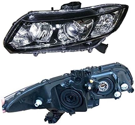 CHENSHUN HID CJ Glass Lenses - Composite Lamp OEM Assembly - for Honda Civic 2012 2013 2014 2015