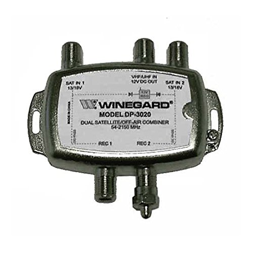 Approved Satellite LNB Amp TV Antenna 40 - 2050 MHz Combine Signals from Dual LNB Signal Satellite Off-Air Cable TV Signal