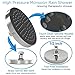 SparkPod Shower Head - High Pressure Rain - Luxury Modern Look - Easy Tool Free Installation - The Perfect Adjustable & Heavy Duty Universal Replacement For Your Bathroom Shower Heads