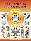 North American Indian Motifs CD-ROM and Book (Dover Electronic Clip Art)