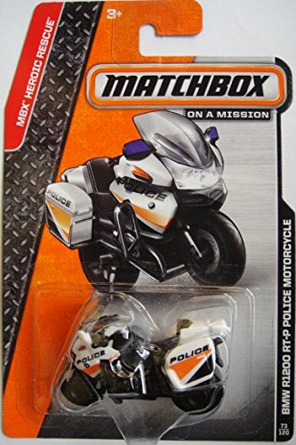 MATCHBOX MBX HEROIC RESCUE BMW R1200 RT-P POLICE MOTORCYCLE #73