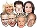 The Royals - Multipack - 7 Celebrity Face Masks