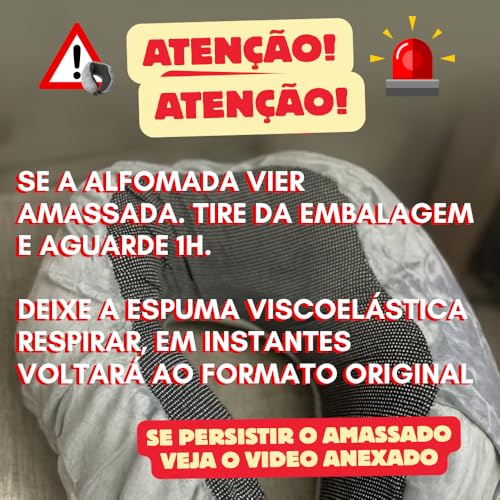 Travesseiro de Pescoço Formato U para Viagem Avião Carro Ônibus Almofada Ortopédica Ergonômica com Espuma Viscoelástica para Cervical, Cabeça e Pescoco Adulto - NRSHOP (Preto)