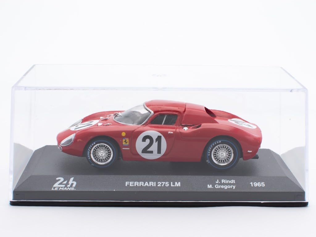 OPO 10 - 1/43 miniature car compatible with FERRARI 275 LM - Rindt-Gregory - 1965 - LE MANS LM010