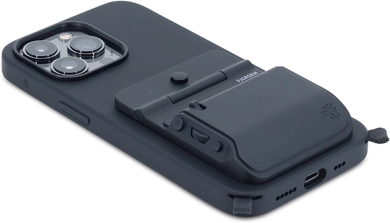 FJORDEN Plus Bundle for iPhone 15 Pro - Includes Camera Grip and Phone Case (Compatible with MagSafe) - Shoot Like A Pro With Your iPhone