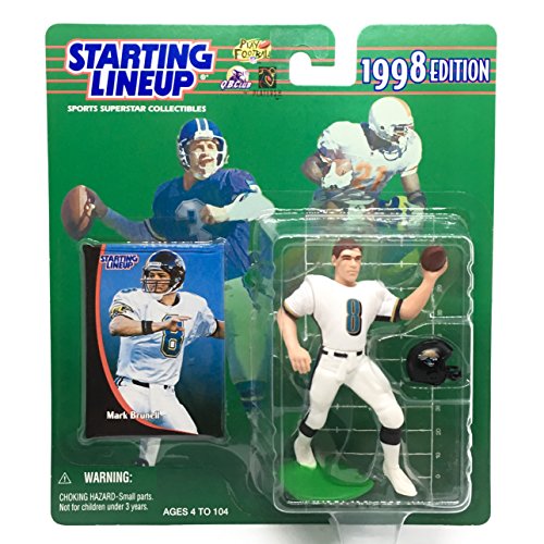 MARK BRUNELL / JACKSONVILLE JAGUARS 1998 NFL Starting Lineup Action Figure & Exclusive NFL Collector Trading Card