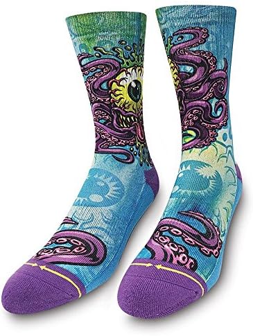 Merge4 Jimbo Cycloptopus Socks Blue Purple
