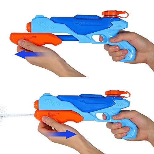 ThinkMax 3 Pack Water Guns, Super Soaker Water Blaster Squirt Guns, Party Favor Toy for Kids and Adults