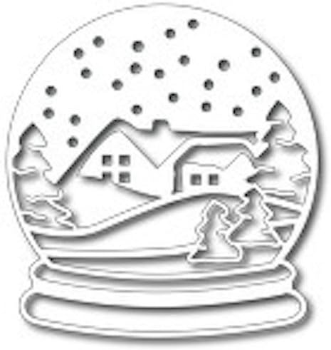 Tutti Designs Thin Metal Die - Snowglobe Scene - Tutti-145