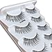 JIMIRE False Eyelashes 110 Lashes Natural Multipack Fake Eyelashes (5 Pairs)