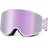 EXP VISION Ski/Snowboard Goggles Parent-child Snow Goggles Over Glasses for Men, Women Youth Kids