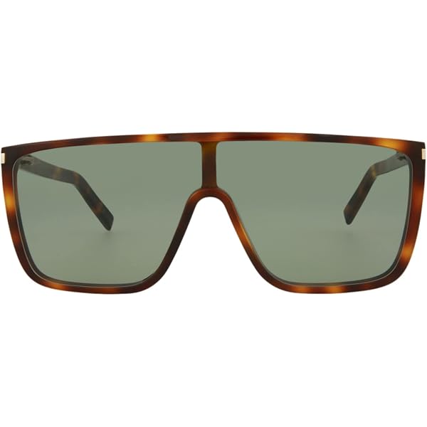 Amazon.com: Saint Laurent Square/Rectangle Sunglasses Shiny  display picture 1