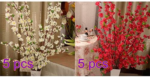 Happyshop18 Gypsophila Artificial Flowers, Fake Real Touch Flowers Babys Breath Fabric Cloth Artificial Flowers Faux Eucalyptus Plastic Bushes