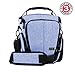 USA GEAR Camera Case for DSLR (Blue) with Soft Cushioned Interior, Zippered Accessory Pockets, Adjustable Carry Strap - Compatible with D3300, D3400, D5500, Canon Rebel T6, T6i, T5 and More