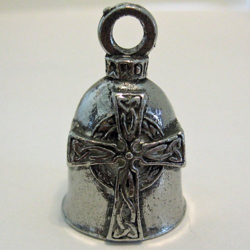 GuardianÂ® Celtic Cross Motorcycle Biker Luck Gremlin Riding Bell or Key Ring