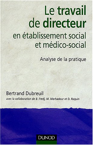 Le  travail de directeur en établissement social et médico-social