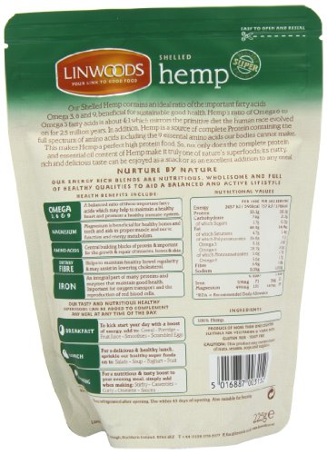 Linwoods Shelled Hemp, 2 x 200g - Image 3
