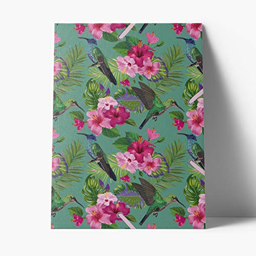 Cedon Deluxe Portfolio File Flower Bird