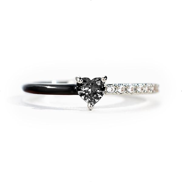 Stainless Steel Finish Purity Ring Carved I Feel You Even When I