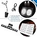 Music Stand, Kasonic Professional Collapsible Music Stand for Music Sheet, Instrument Books with LED light, Paper Holder and Carrying Bag Perfect for Instrumental Performance