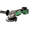 Metabo HPT 18V MultiVolt™ Cordless Angle Grinder | 4-1/2-Inch | Tool Only - No Battery | Paddle Switch | G18DBALQ4