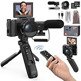 Digital Camera with Creator Accessory Kit 48MP 4K