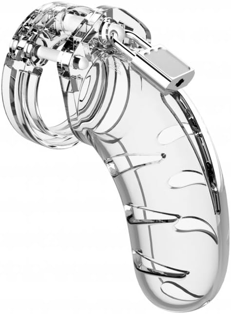 ManCage Chastity Cage, Number 03, Transparent, 11.5 x 4.2 x 6 cm