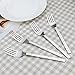 Saedy Stainless Steel Dinner Forks, 7.9 Inches, 12-Piece