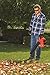 Remington RM125 Brave 25cc 2-Cycle Engine Gas Powered Leaf Blower - Handheld Gasoline Blower for Lawn Care, Orange