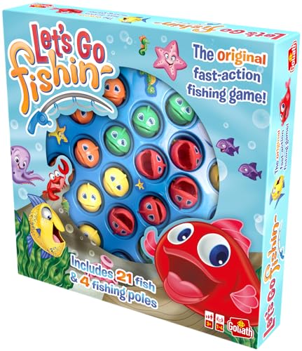 Goliath 30816 Let's Go Fishin' Original (ML), Multi-coloured Fishing game for children.