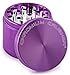 Chromium Crusher 2 Inch 4 Piece Tobacco Spice Herb Grinder - Purple
