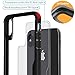 iPhone X Case, Vivafree [Transparent Series] Premium Hybrid Slim Fit Crisp Clear Non Slip Protective Cover Case [Supports Wireless Charging] for Apple iPhone X/iPhone 10 (2017 Release) - Black