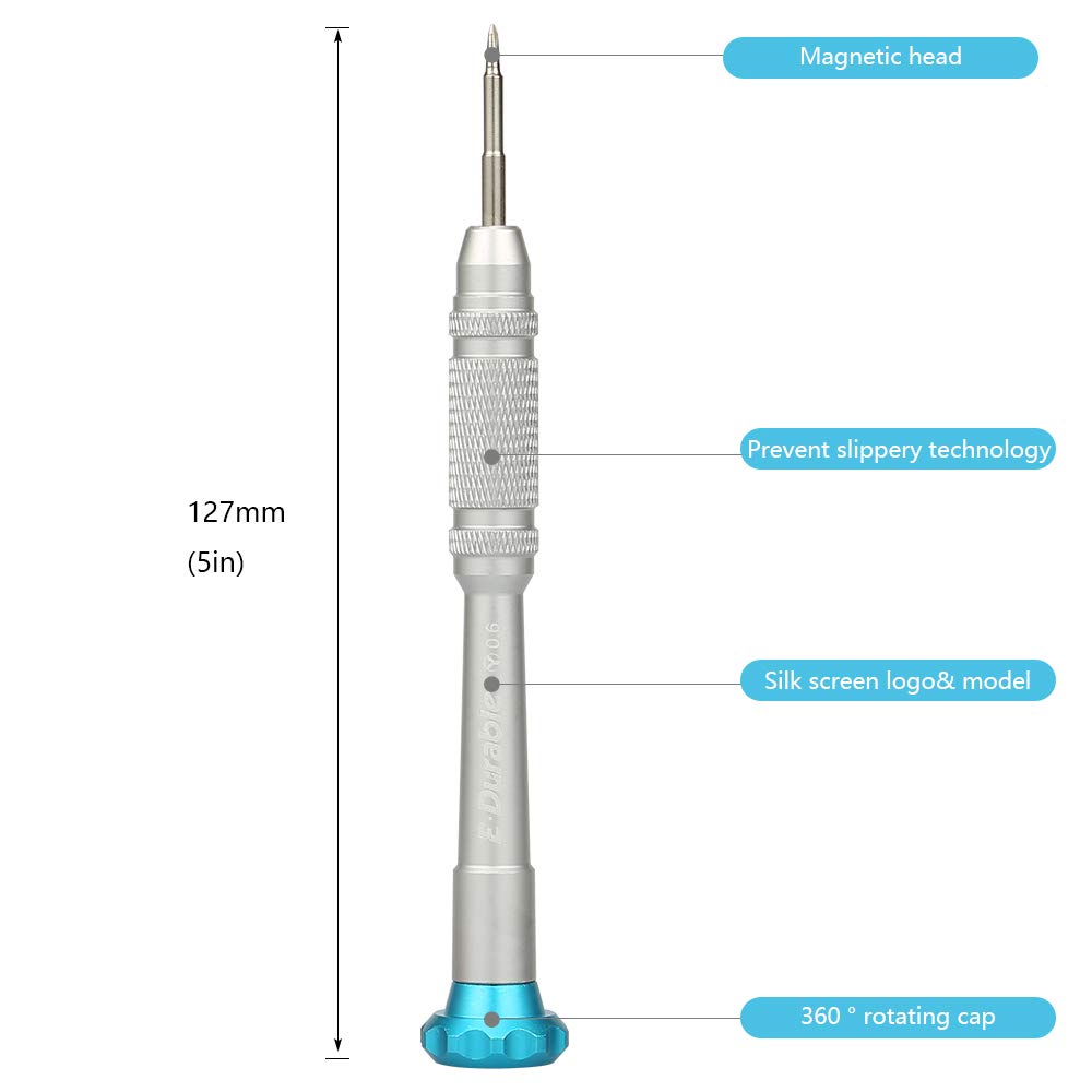 iPhone Screwdriver Set, Repair Tool Kit Tri-wing (Y) Screwdriver Pentalobe P2 & Philips PH000 for Apple iPhone 7 7Plus 6Plus 6S 6 SE iPod iTouch iWatch (3 in 1 Screwdriver)