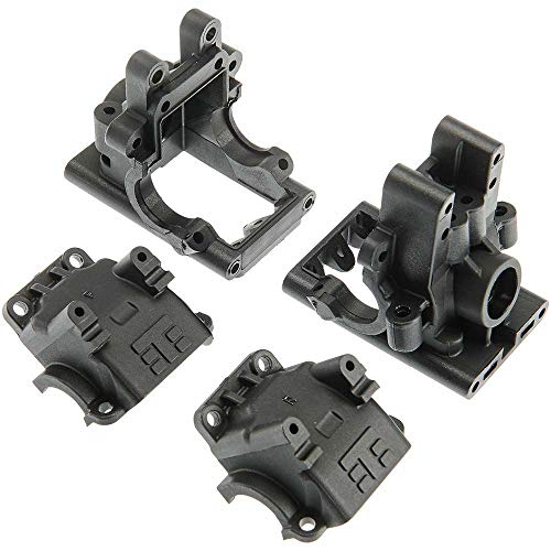 TEKNO RC LLC Bulkhead Set, Revised, Front and Rear: EB410